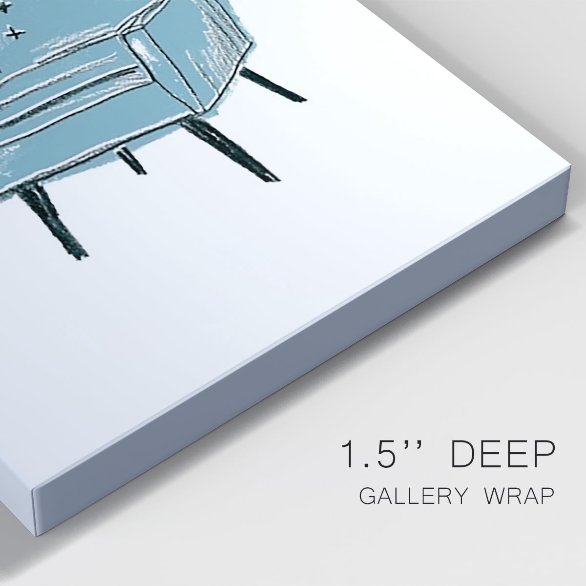 Take a Seat X Premium Gallery Wrapped Canvas - Ready to Hang