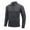 Dark Gray, variant on New Men's Long Sleeve Shirt in A Solid Color with A Lapel Suitable for Casual Wear Mens Tops Tee Shirts Mens Shirts Gray S