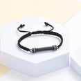 thumbnail image 4 of Cylinder Cremation Jewelry Urn Bracelet for Ashes for Women Men - Adjustable Cremation Jewelry Rope Urn Bracelet Keepsake Hollow Urn Bangle for Ashes, 4 of 7