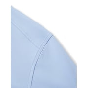 DTWOOO Men's Solid Quarter Zip Golf Pullover Men Solid Performance Long Sleeve Wicking Mock Neck Mens Athletic Sweatshirts
