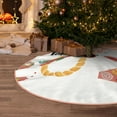 thumbnail image 5 of Sikiie 2025 New Year'S Christmas Tree Skirt, Christmas Tree Decorations, Christmas Decor, Tree Mat Decoration(30-48IN)-30", 5 of 6