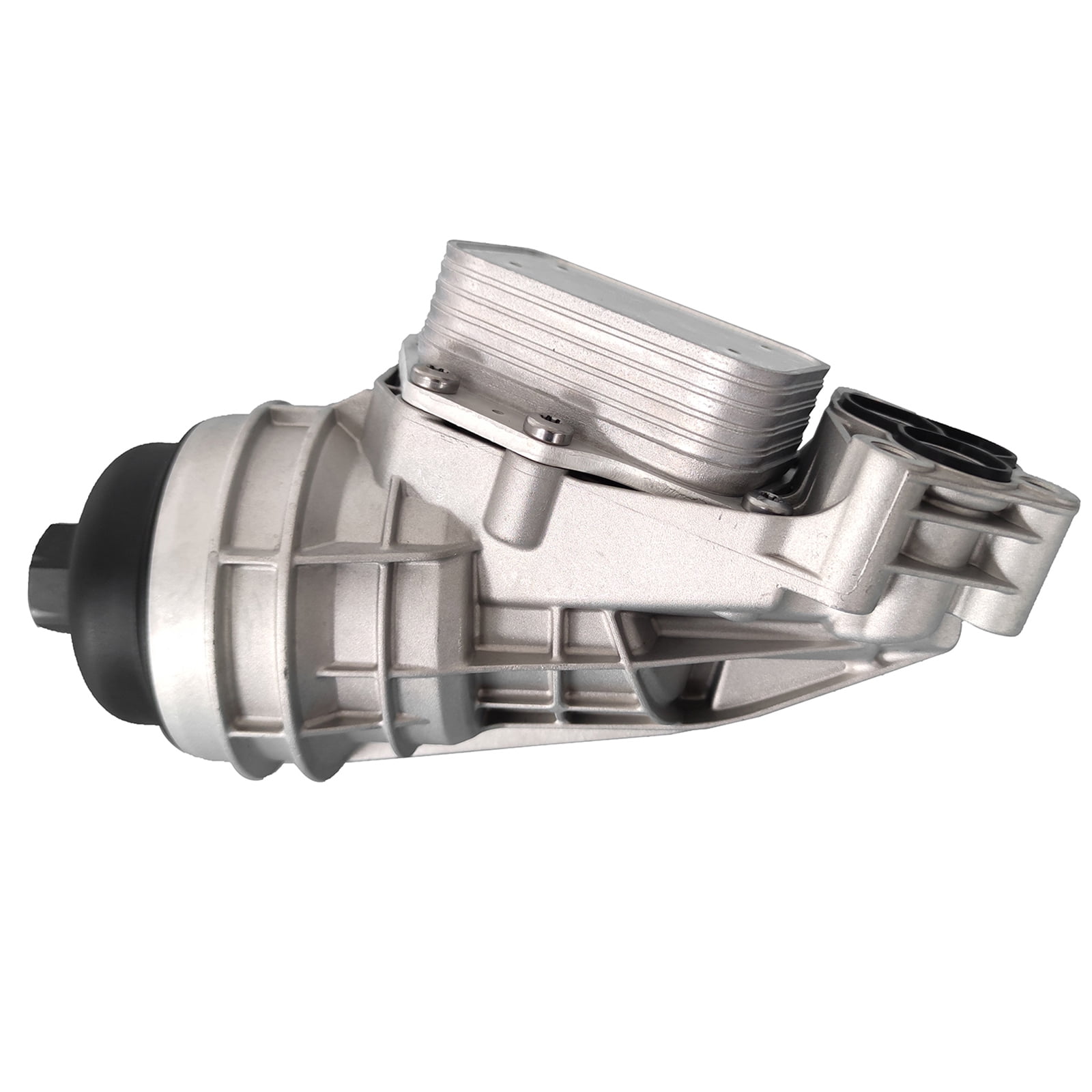 Bapmic Aluminum Engine Oil Filter Housing Fits Mercedes-Benz A220 CLA250 GLA250 GLB250 A2701800500