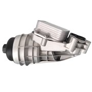 Bapmic Aluminum Engine Oil Filter Housing Fits Mercedes-Benz A220 CLA250 GLA250 GLB250 A2701800500