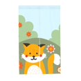 thumbnail image 7 of XMXY Japanese Doorway Curtain Noren, Orange Fox Green Forest Door Closet Curtain Panel, Room Dividers Privacy Tapestry, 34 x 56 Inches, 7 of 7