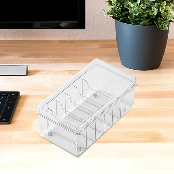 Caja de almacenamiento de cables, organizador de cables, caja organizadora de cables para cocina, hogar, escritorio Cro Macarena Organizador de cables
