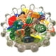 thumbnail image 1 of Artesanías Decoración Navidad Cepillado Caramelo Vidrio Producto Decoración, 1 of 5