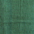thumbnail image 1 of Ahgly Company Indoor Square Abstract Turquoise Blue Modern Area Rugs, 5' Square, 1 of 4