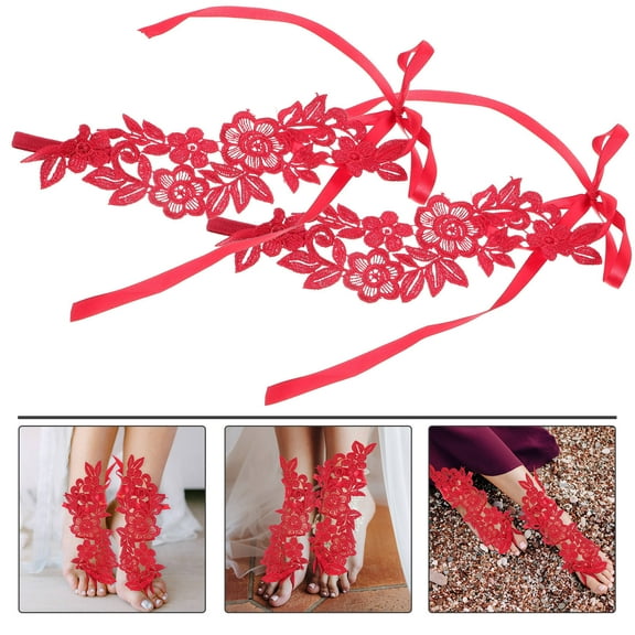 LOLIPPYY Sexy Barefoot Sandals for Polyester Comfortable and Breathable Easy to Wear