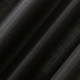 thumbnail image 3 of Mainstays Lauren Semi-Sheer Textured Solid Rod Pocket Curtain Valance, Black, 56"W x 17"L, 3 of 7
