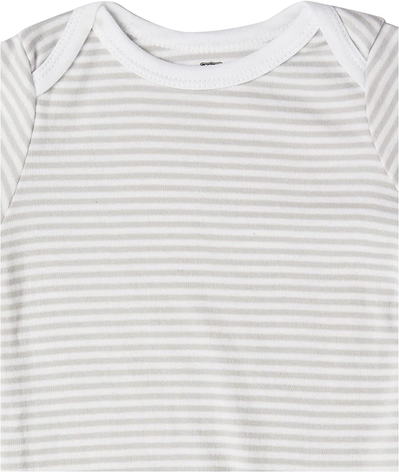 Hudson Baby Cotton Long-Sleeve Bodysuits, 7-Pack, Newborn-24 Months