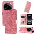 thumbnail image 1 of Funda tipo cartera GANGXUN para Xiaomi 14 Ultra , diseño girasol, cuero PU, soporte, cierre magnético, tarjetero, 1 of 5