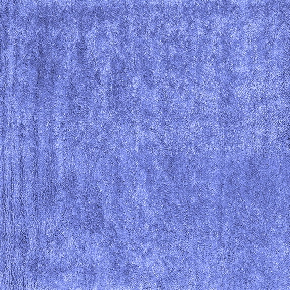 Ahgly Company Indoor Square Abstract Blue Contemporary Area Rugs, 5' Square