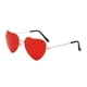 thumbnail image 1 of Qarigey Gafas de sol con lentes coloridas y gafas de sol ligeras con montura metálica para hombres y mujeres Lentes rojo, 1 of 6