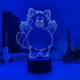 thumbnail image 5 of La luz nocturna LED 3D se vuelve roja, lo que significa que cambia de color, 5 of 5