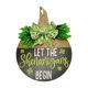 thumbnail image 1 of Letrero para puerta con texto "Feliz Día de San Patricio", 30 x 30 cm, con lazo, regalos creativos Estilo A, 1 of 9