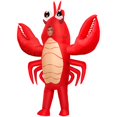 thumbnail image 2 of Disfraz inflable KOOY de langosta para adulto para Mardi Gras/Halloween, 2 of 6