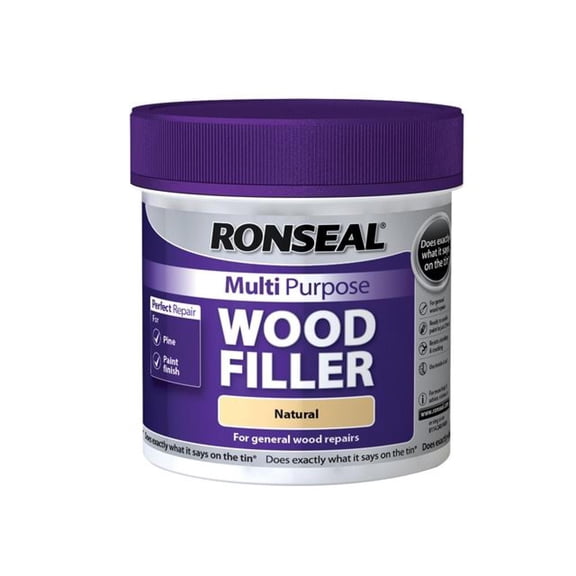 Ronseal - Multipurpose Wood Filler Tub Natural 465g