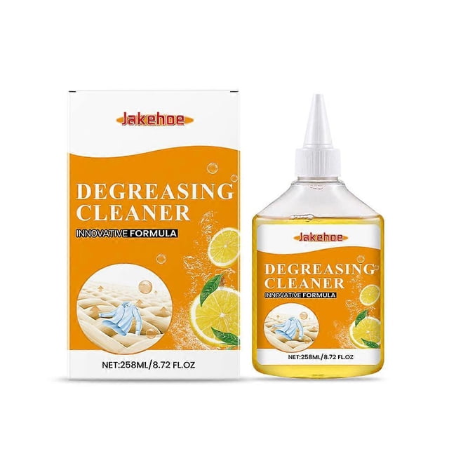 1pc Clothes Oil Stain Cleaner Stain Remover Stubborn Stains Grease Mild Stain Removal Clothing Detergent 258ml