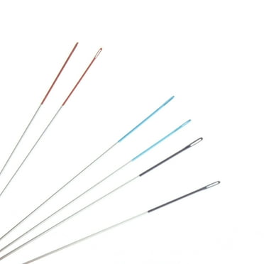 The Beadsmith Beading Needles, 6-Piece Assortment, Colored Tips for Jewelry Making