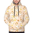 thumbnail image 4 of Hoodies for Men - Cute Duck And Flower Long Sleeve Comfrt Men'S Fashion Hoodies & Sweatshirts, Sweatshirts for Men Hoodies Pullover Clothing Clothes with Pouch, 4 of 7
