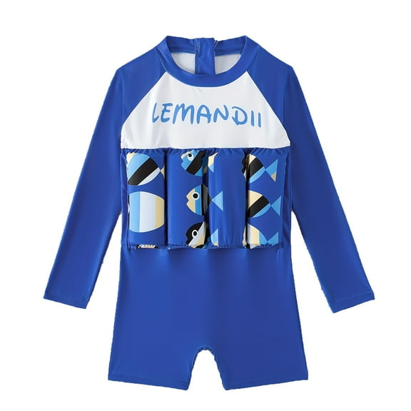 MEZZALL Toddler Baby Kids Floatation Suit Float Swimwear Buoyancy For Girls Boys 1-10Years Summer Vacation Beachwear Comfort