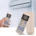 thumbnail image 3 of Mando A Distancia de Repuestro para A75C3300, A75C3208, A75C3706, A75C3708, Alcance de Largo, Material ABS, Color, Alimento por 2x Pilas AAA, Distancia 10m, Apto para Aires, 3 of 7