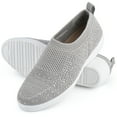 thumbnail image 5 of JENN ARDOR Women Slip On Walking Shoes Platform Loafers Mesh Knit Sock Sneakers, 5 of 6