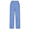 thumbnail image 4 of WILLBEST Pantalones Casuales Para Mujer, Elegantes Pantalones de Cintura Elástica Con Bolsillos Para Actividades Al Aire Libre y Deportes, Pantalones Cargo Holgados Para Un Estilo Sin Esfuerzo., 4 of 4