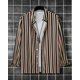 thumbnail image 1 of Camisa de bolsillo de talla grande para hombre, camisa a rayas de moda, camiseta de manga larga de gran tamaño, primavera otoño 2024, camisa para hombre S-6XL, 1 of 6