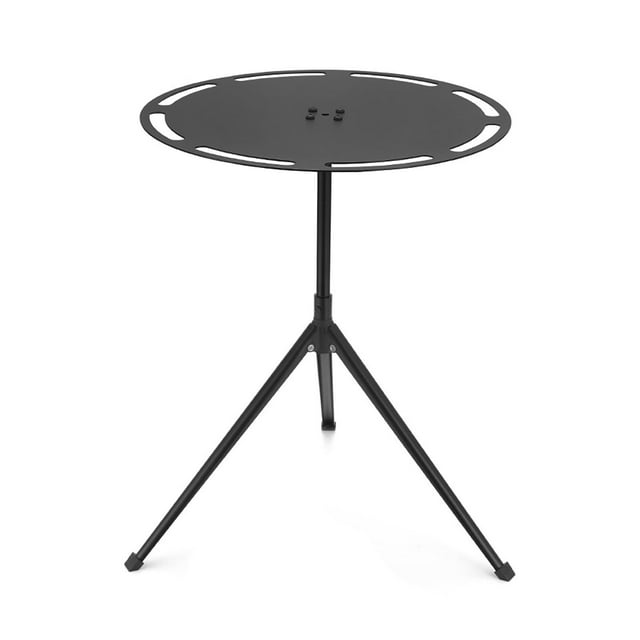 TIMIFIS Dining Plate Outdoor Expandable Round Table Aluminum Alloy Detachable Table Camping Dining Table Tableware Storage Rack Portable Lifting Dining Table Flatware Sets
