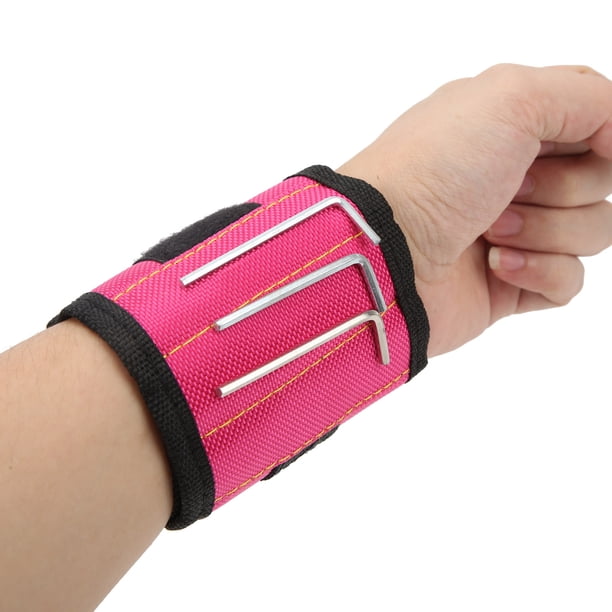 Cinturón De Herramientas Magnético, Imanes Fuertes Pulsera Magnética Duradera Resistente Al Agua Operación Simple Para Clavos Para Sujetar Tornillos