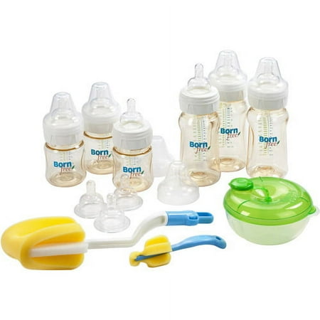 Born Free BPA-Free High Heat Resistant Classic Bottle Gift Set