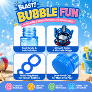 36 Pcs Mini Robot/Mech Bubble Wands with Solution, 3 Colors - Short Bubble Blowers for Kids Birthday, Carnival, Classroom, Non-Candy Gift Filler