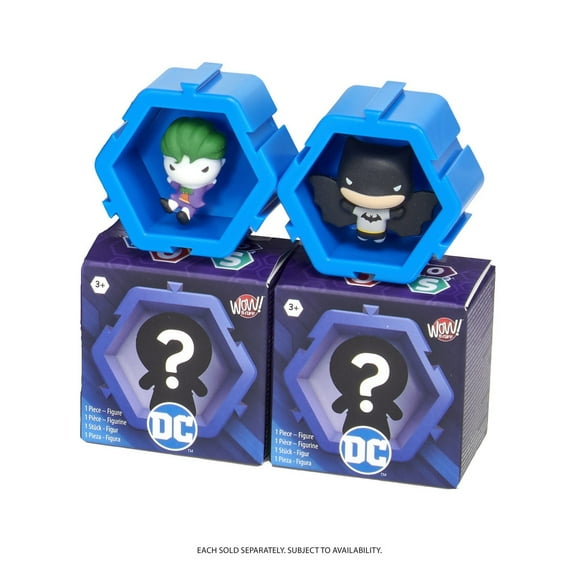 Nano Pods Connectable Collectable DC Universe Surprise Toy Character Figures Inside Attached Pod Assortment (Styles May Vary)