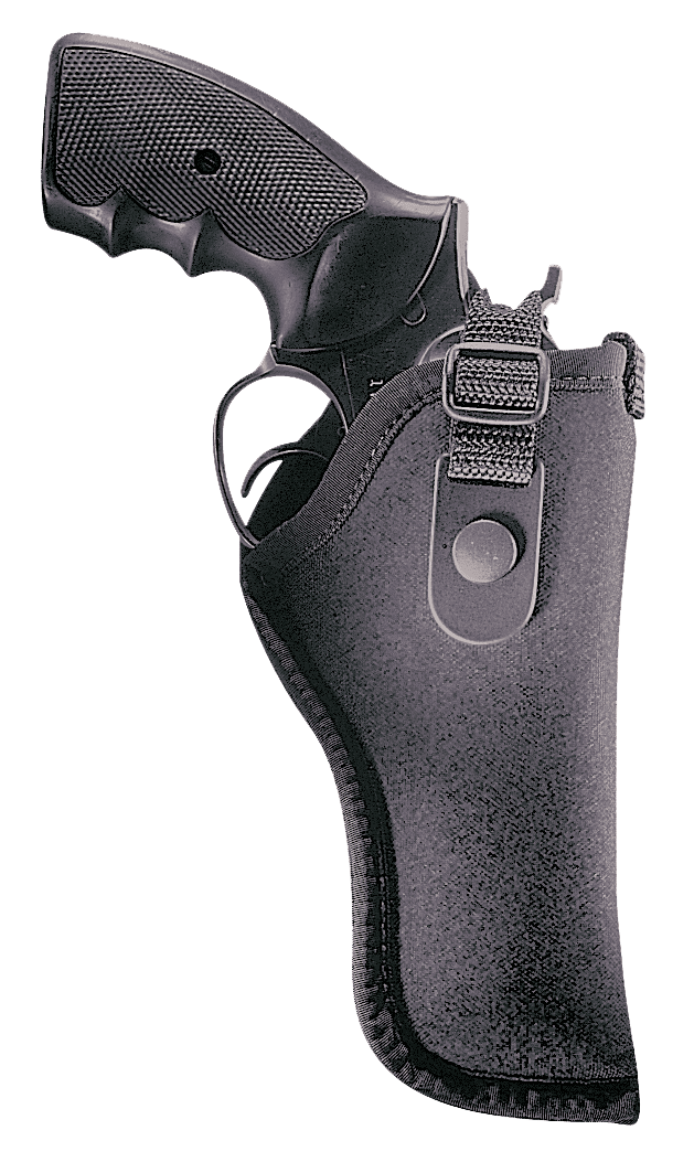 Universal Adjustable Pistol Holster With Hook Loop Botton Snap Closure for Gun 