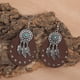 thumbnail image 3 of Nvzi Pendientes colgantes de estilo retro, nuevos y únicos, estilo bohemio étnico, joyería vintage (marrón), 3 of 3