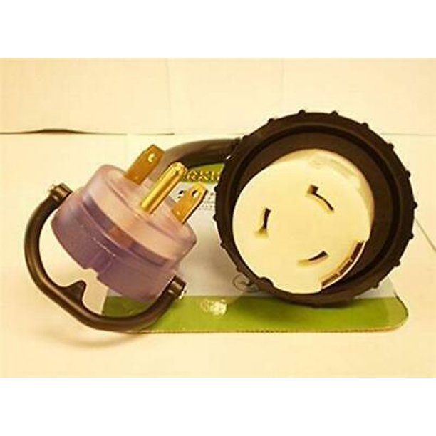 RV Pigtails 71851 LT 30M/50F Amp Adapter with 50 Amp Marinco End 18