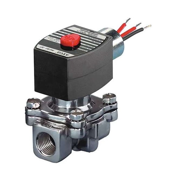 Redhat Solenoid Valve,2-Way/2-Position,NO,Air EF8215G033