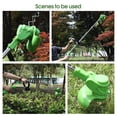 thumbnail image 3 of YouLoveIt Cordless String Trimmer Weed Eater String Trimmer Cordless String Cutter Electric Cordless String Trimmer with Wheels, Battery, Charger, 3 of 8