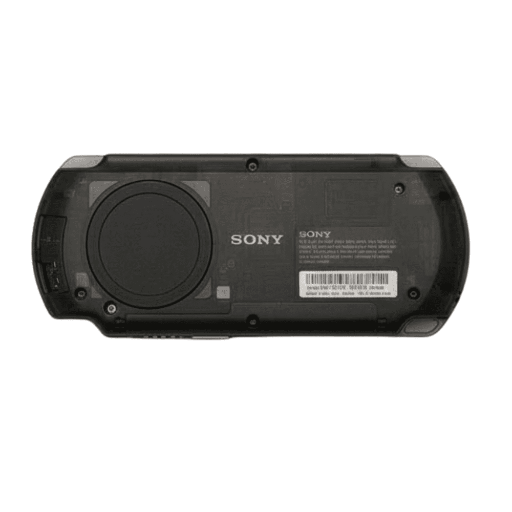 Restored PlayStation Portable PSP 3000, Clear Black, (Refurbished)