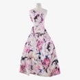 thumbnail image 2 of Zelouf Abigail Floral Print Hmc  , Sewing, DIY, Crafts Fabric by the Yard, Pink Combo, 1 Yard, 2 of 2