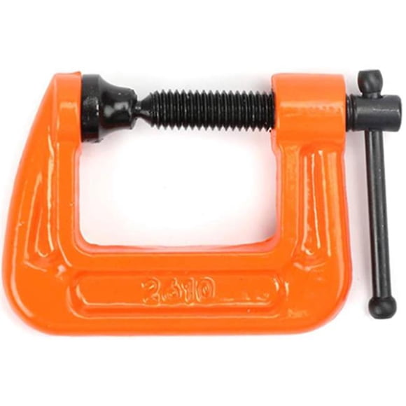Pince Classique en C 1 Po - Orange