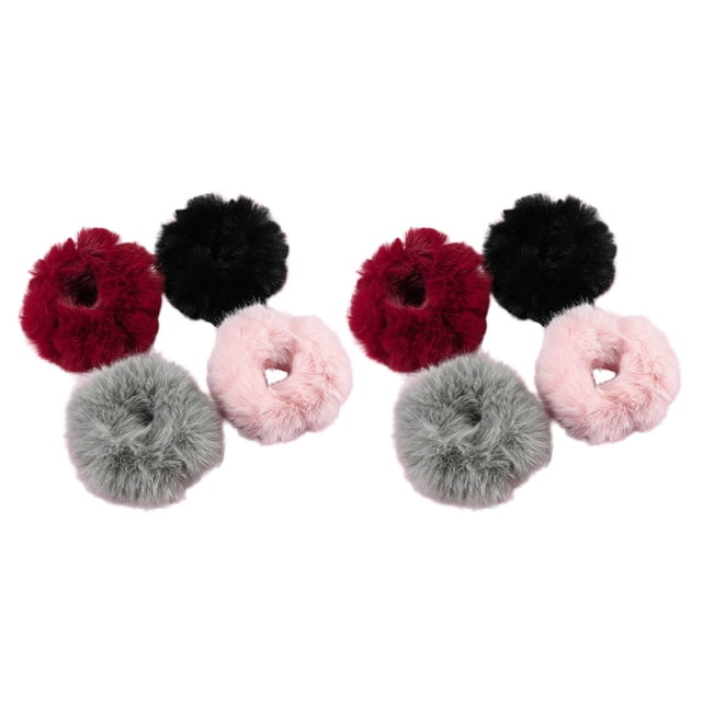 EeaseCA 8Pcs Decorative Girl Hair Ropes Fashion Outdoor Hair Wear Versatile Hair Rings