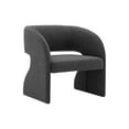 thumbnail image 6 of American Home Classic Foy Upholstered Modern Fabric Chair in Black, 6 of 7