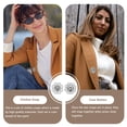 thumbnail image 3 of 10 Pairs Fashion Overcoat Sewing Press Stud Delicate Clothes Snaps Sewing Button, 3 of 7