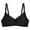 Black, variant on Women's Bras Wirefree Support T-shirt Bras Cotton Padded Bralettes Cozy Daily Full Figure Bras