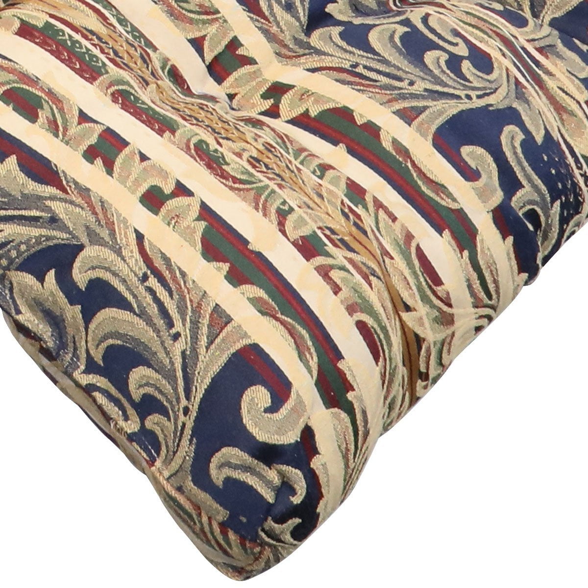 Floral Magshion Indoor//Outdoor Wicker Bench Chair Cushion Made in USA