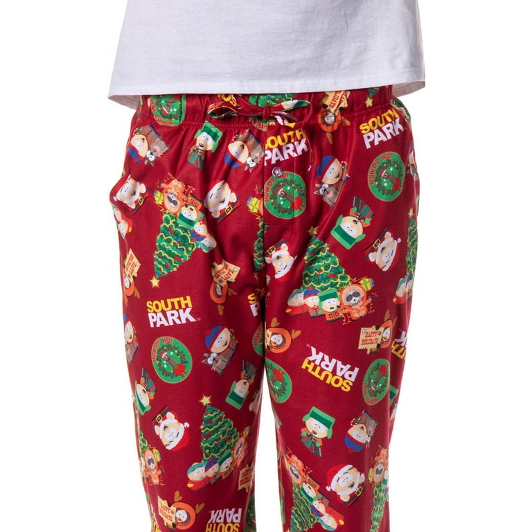 South Park Mens TV Show Stan Kyle Cartman Kenny Christmas Pajama Pants XXXXL