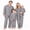 Style1:Black, variant on AceBaby Christmas Family Pajamas Matching Set, Red or Green Plaid Holiday Sleepwear Loungewear Pjs