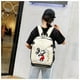 thumbnail image 4 of Disney-mochila de Mickey Mouse para mujer, morral de dibujos animados de Anime, impermeable y de gran capacidad, para ordenador portátil y Estudiante, 4 of 4